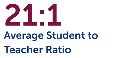 24.25 Avg. Student to Teacher Ratio